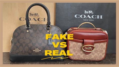 how to tell a real coach bag from fake|how to check coach handbags.